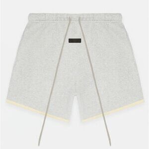 Essentials Fear of God Light Heather Grey Men’s Running Shorts